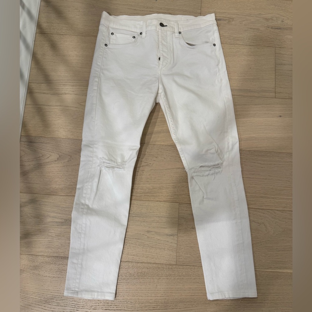 Rag & Bone White Jeans